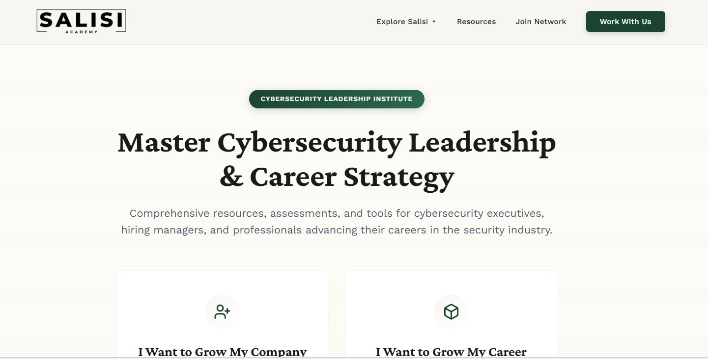 Salisi Academy — academy.salisi.com